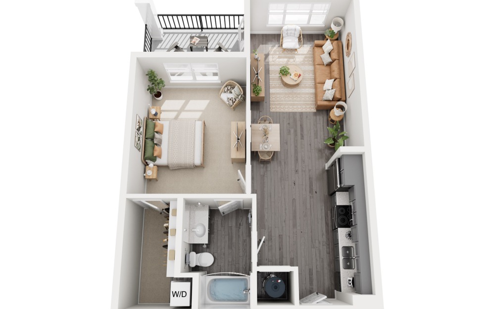 1G - 1 bedroom floorplan layout with 1 bathroom and 757 - 853 square feet 1G - 1 bedroom floorplan layout with 1 bathroom and 757 - 853 square feet