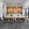 leasing office with wall covered art